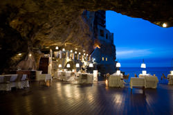 Grotta Palazzese Restaurant, Italien