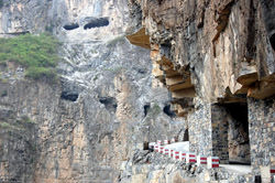 Guoliang Bergtunnel, China