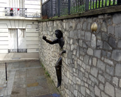 Памятник Марселю Эме, Франция