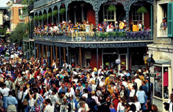 Mardi Gras Festival in New Orleans, Vereinigte Staaten