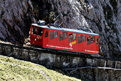 El Ferrocarril de Pilatus, Suiza