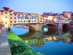 Ponte Vecchio Wohnbrücke, Italien