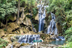 Водопад Куанг Си, Лаос