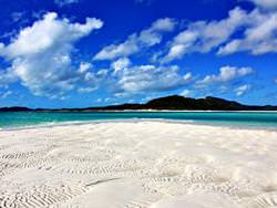 Пляж Белый Рай , Whitehaven Beach, Австралия