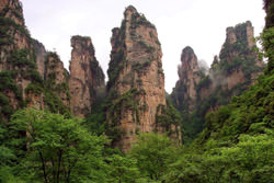 Montañas de Wulingyuan, China