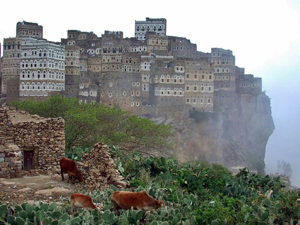 Деревня Эль-Хаджера, Йемен