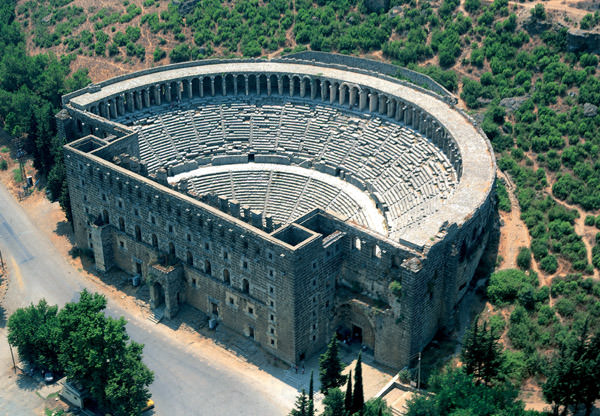 Amphitheater von Aspendos, Türkei