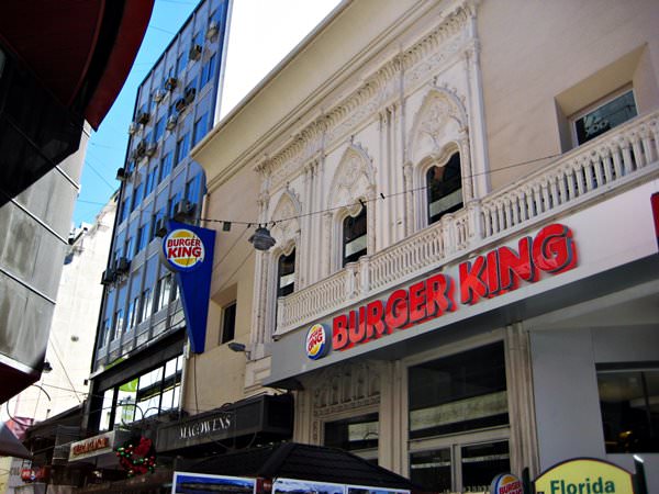 Burger King in Buenos Aires, Argentinien