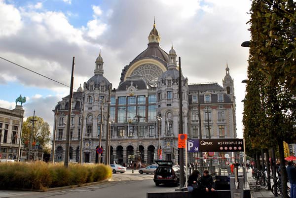 Центральный вокзал Антверпена, Бельгия