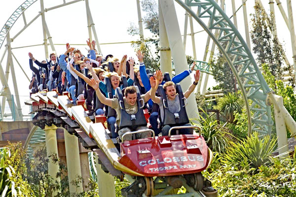 Colossus Achterbahnen, Vereinigtes Königreich