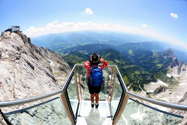 Dachstein Sky Walk Aussichtsplattform, Österreich