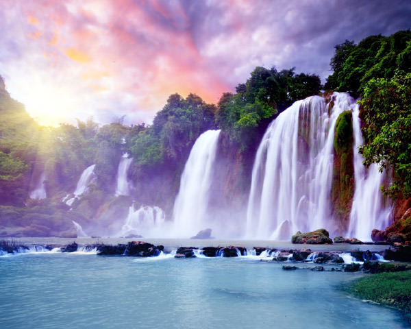 Detian – Banyue Wasserfall, China - Vietnam