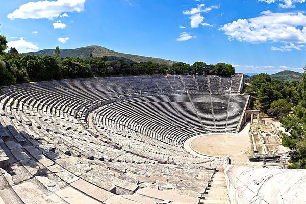 Anfiteatro de Epidauro, Grecia