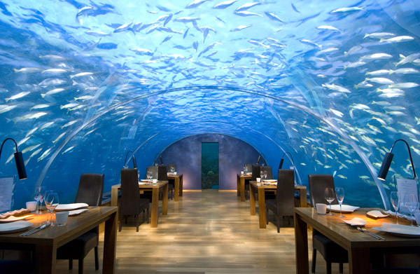 Restaurante Ithaa Undersea, Maldivas