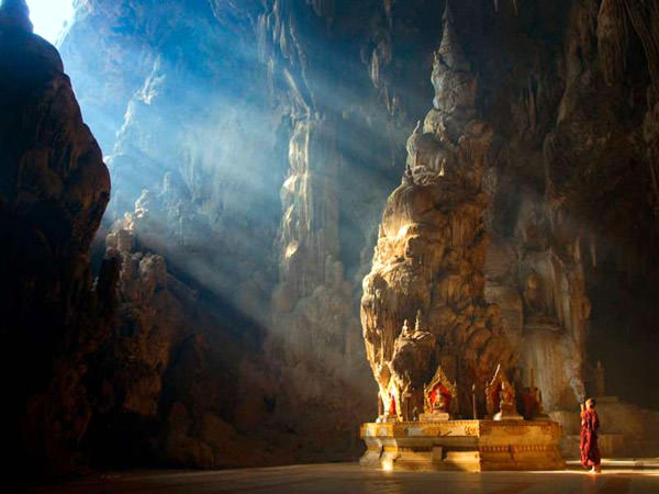Пещера Sae Kyaut, Мьянма