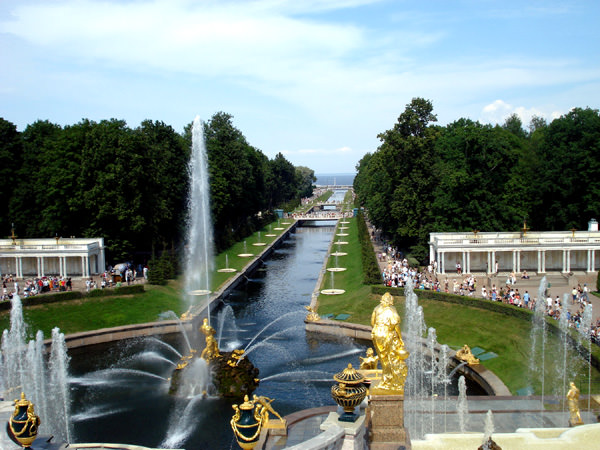 Peterhof Brunnen, Russland
