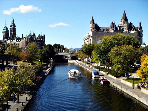 Canal Rideau, Canadá