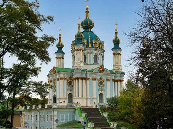 Андреевская церковь, Украина