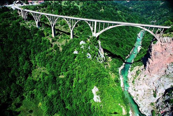 Tara River Schlucht, Montenegro