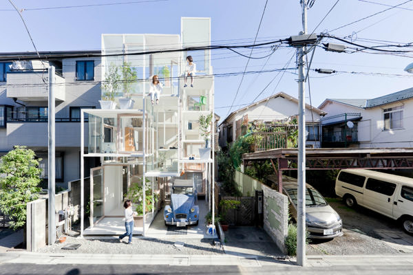 Das durchsichtige Haus, Japan