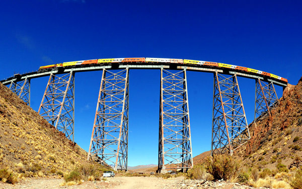 Железная дорога Трен-а-лас-Нубес, Аргентина