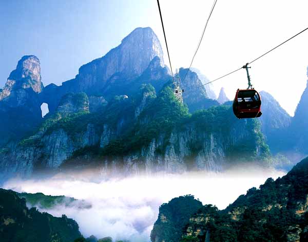 Funicular Zhangjiajie, China