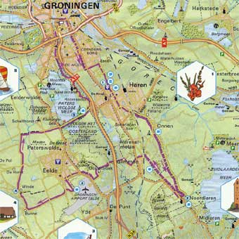 paterswoldsemeer fietsroute