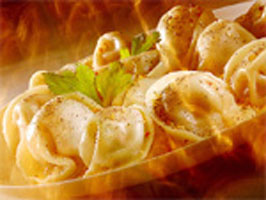 Pelmeni - sort of big ravioli