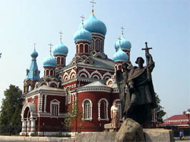 Orthodox church in Borisov, Belarus