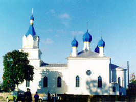 Church in Mir, Belarus